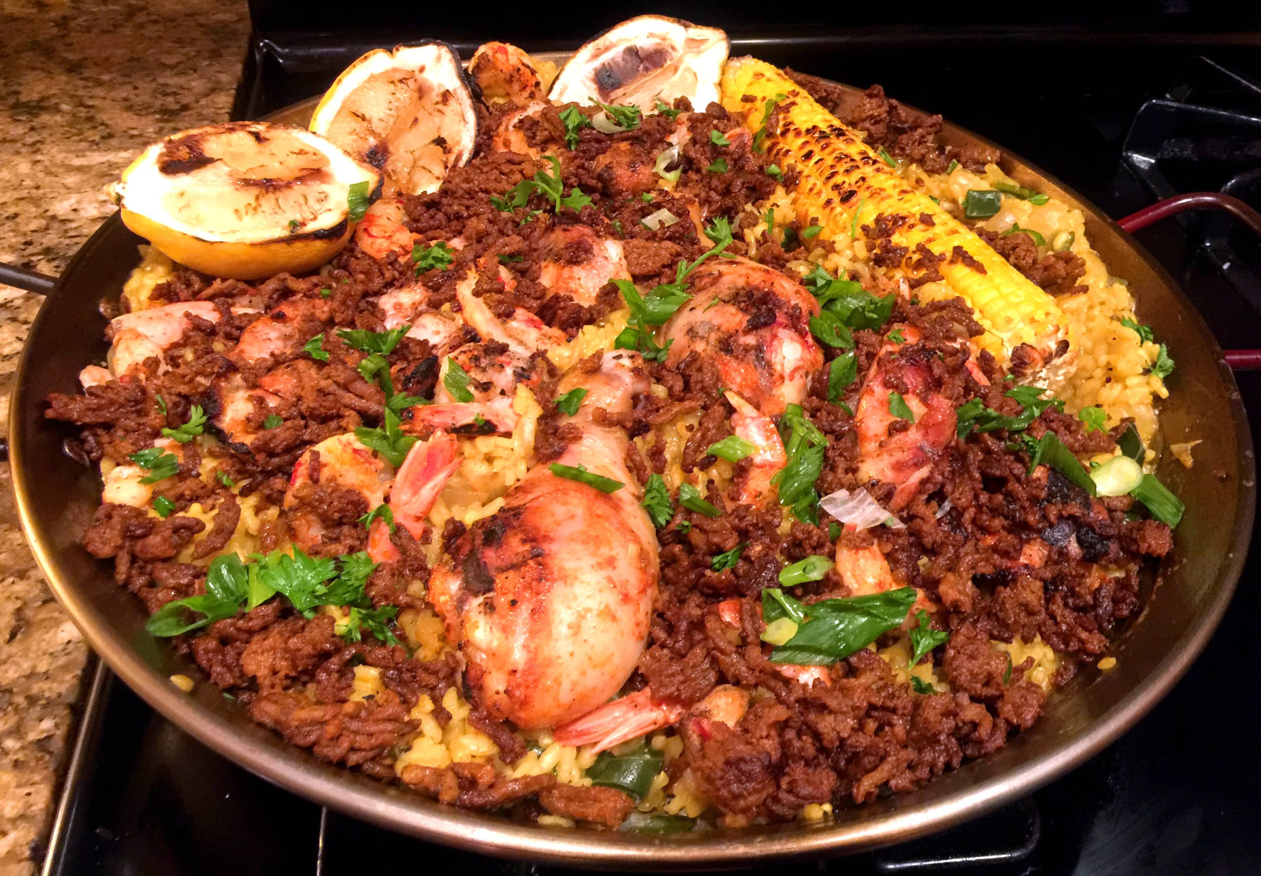 Grilled Paella
