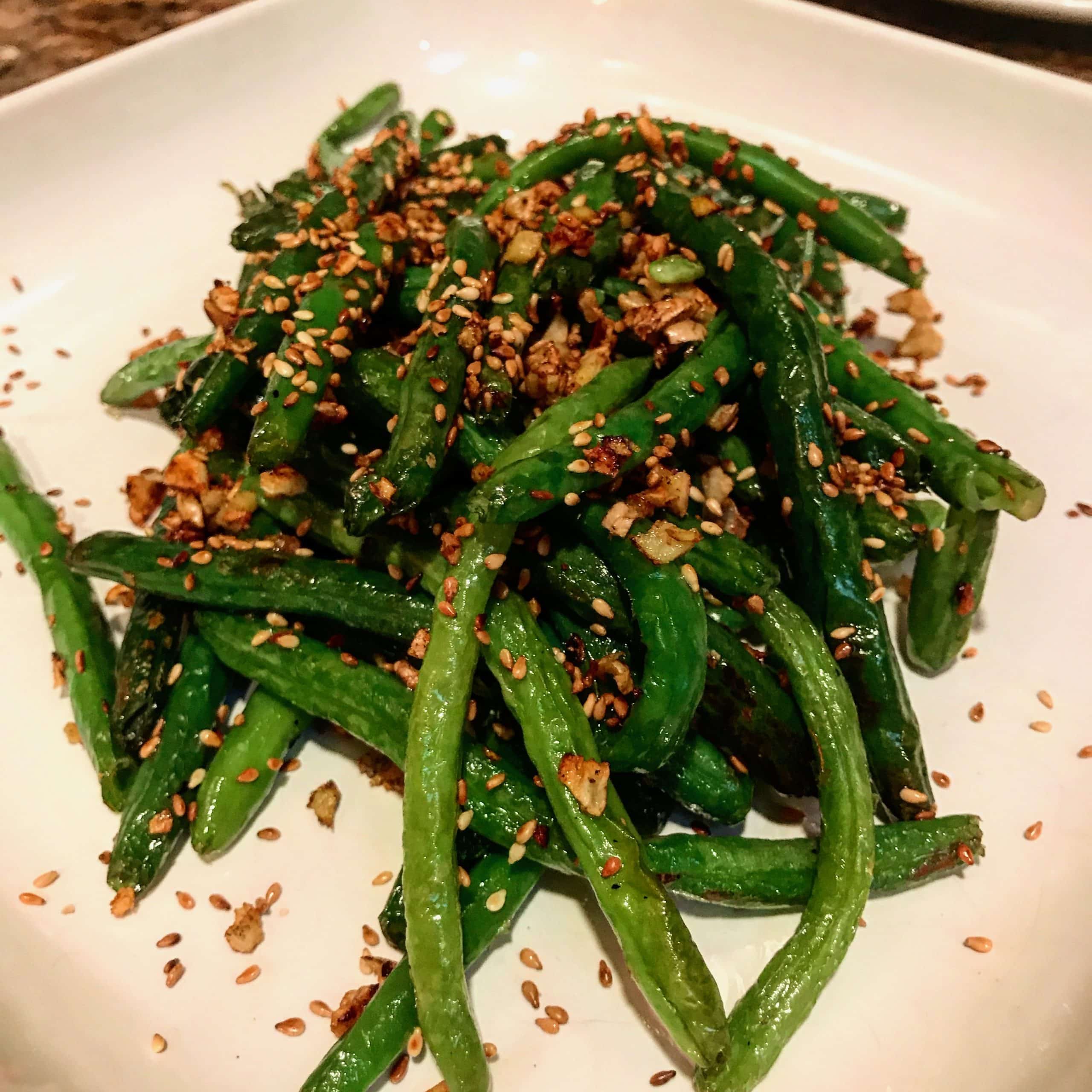 Ginger Garlic Green Beans