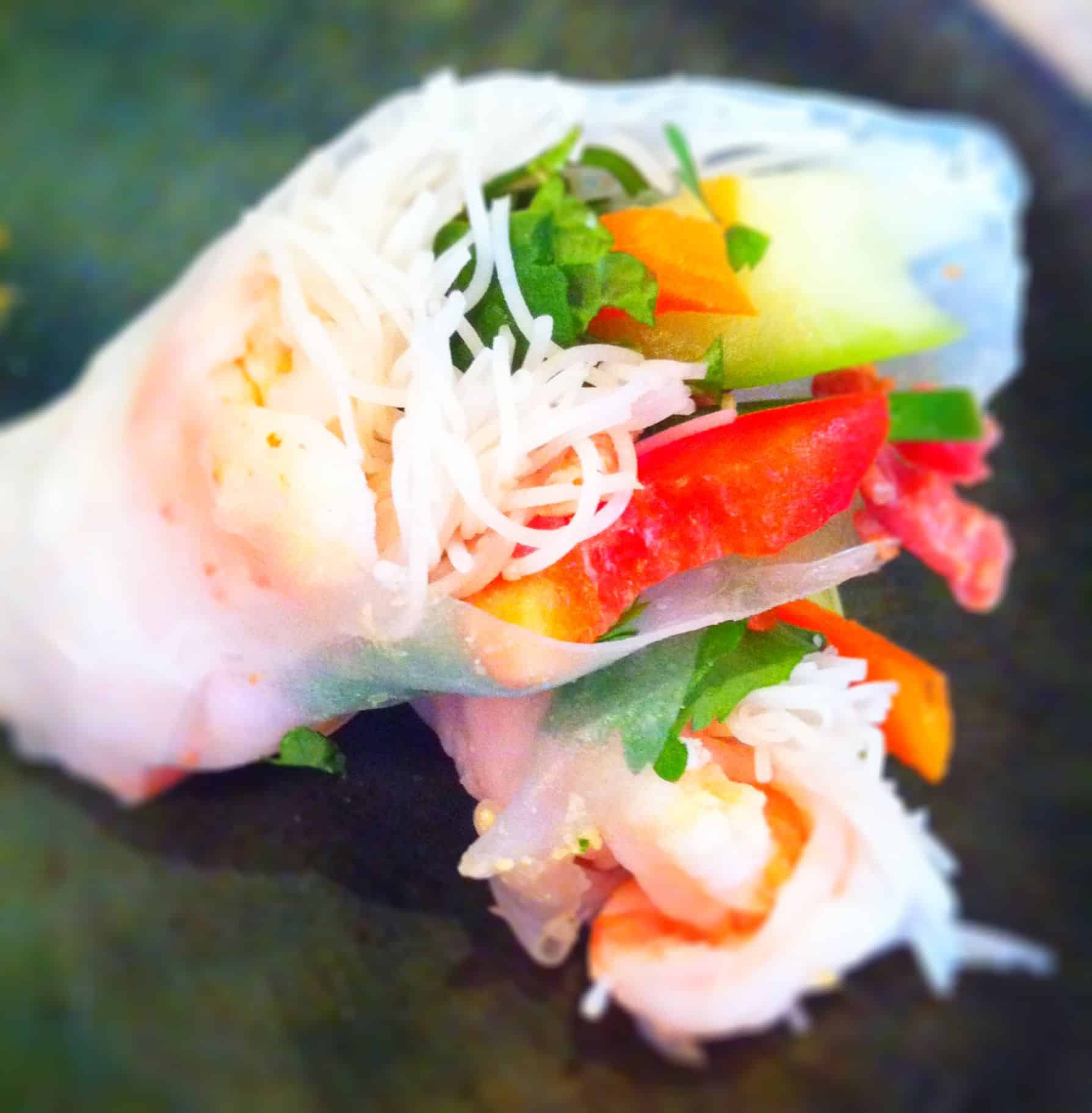 Spring is here...and so are our Veggie Spring Rolls!