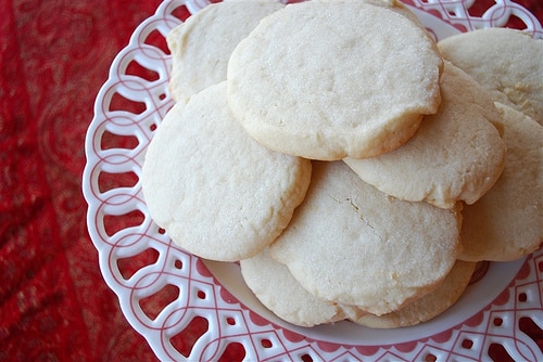 Crisp White Sugar Cookies
