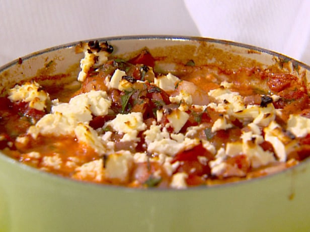 Baked Shrimp with Tomatoes and Feta