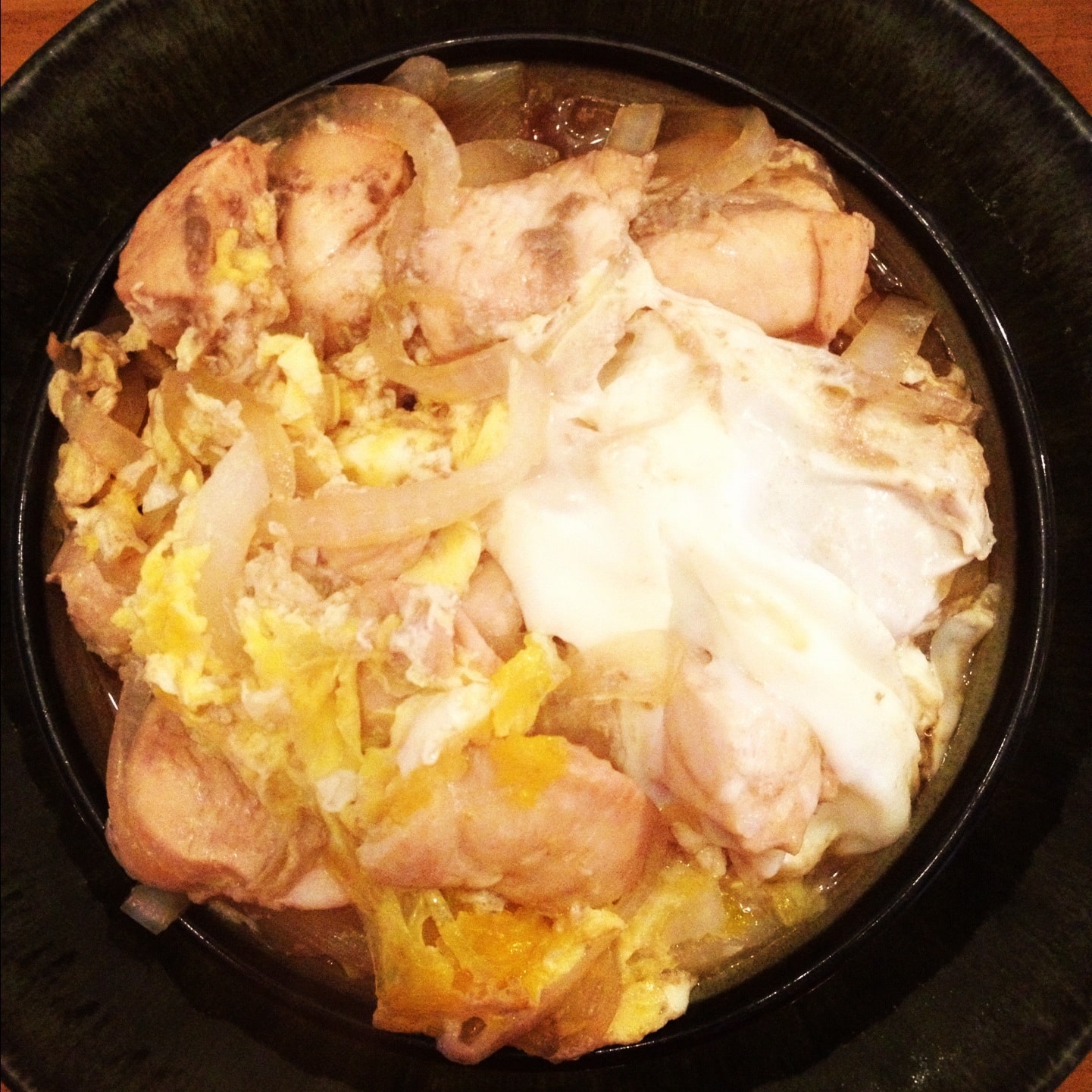 Oyako Bowl and Ginger Dressing