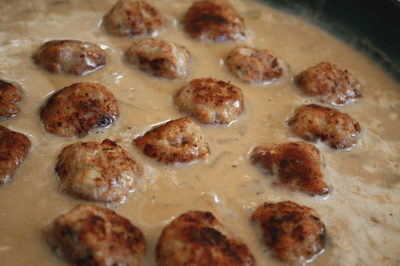 Gluten Free Swedish Meatballs
